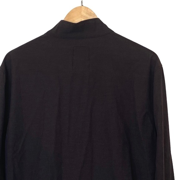 Linksoul Boardwalker Half-Zip Windebreaker Golf Jacket in Black, Size Me… - Picture 7 of 14
